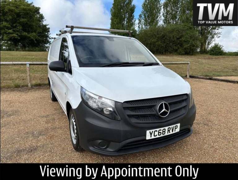 2018 Mercedes-Benz Vito 1.6 111 CDI FWD L3 Euro 6 5dr Panel Van Diesel Manual