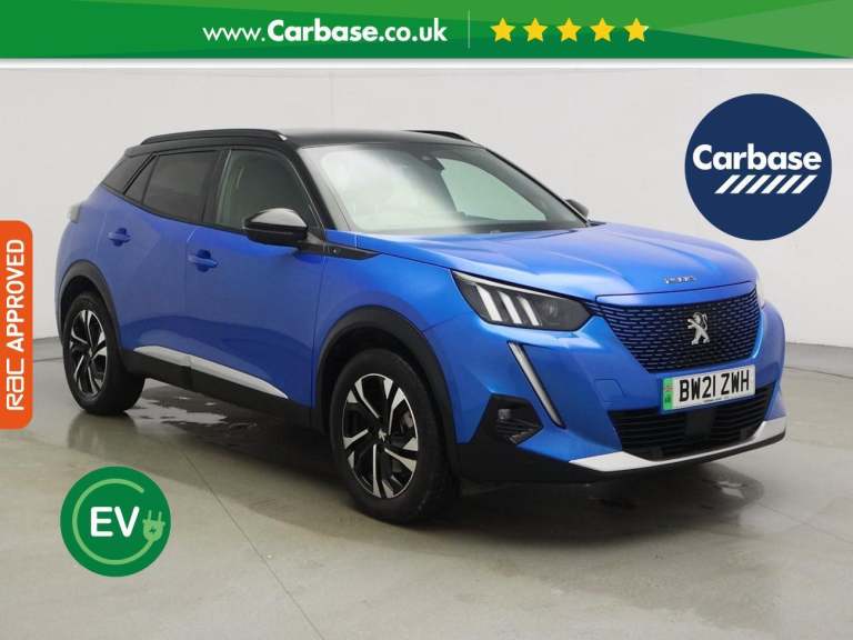 2021 Peugeot E-2008 50kWh GT SUV 5dr Electric Auto (136 ps) Hatchback ELECTRIC Automatic