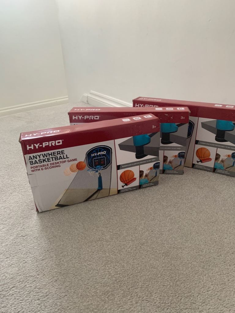 3 new HY-PRO Anywhere Basketball Games 