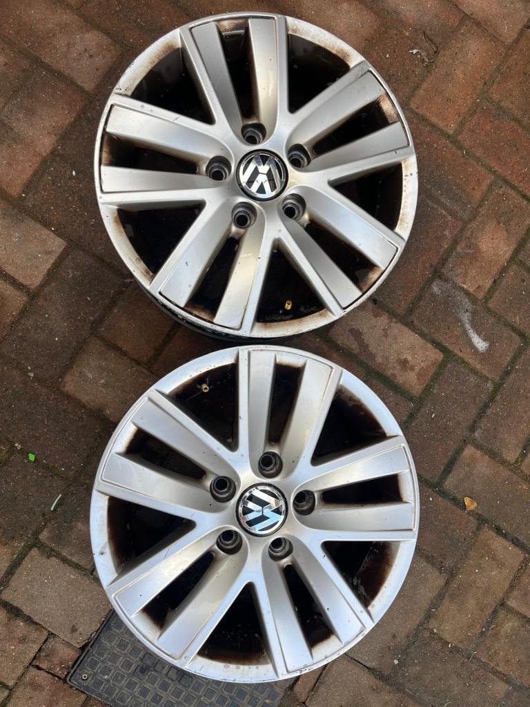 2x VW Caddy 15” wheels