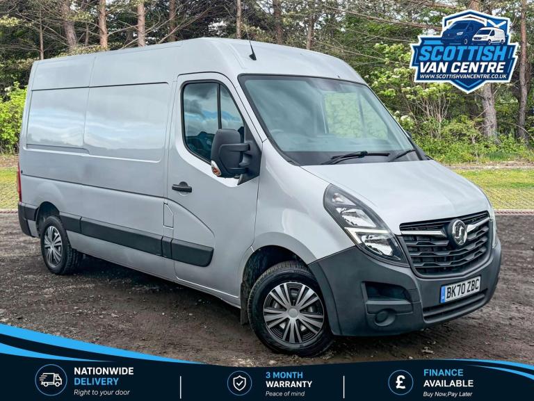 2020 Vauxhall Movano 2.3 CDTi 3500 BiTurbo Edition Panel Van 5dr Diesel Manual FWD L2 H2 Euro 6  ...
