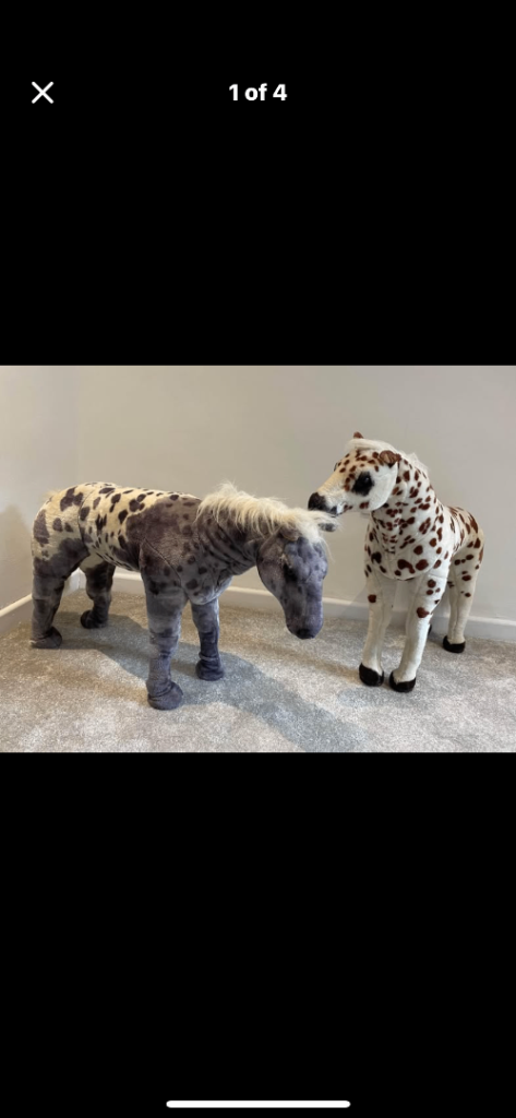 Two beautiful ponies- excellent condition.