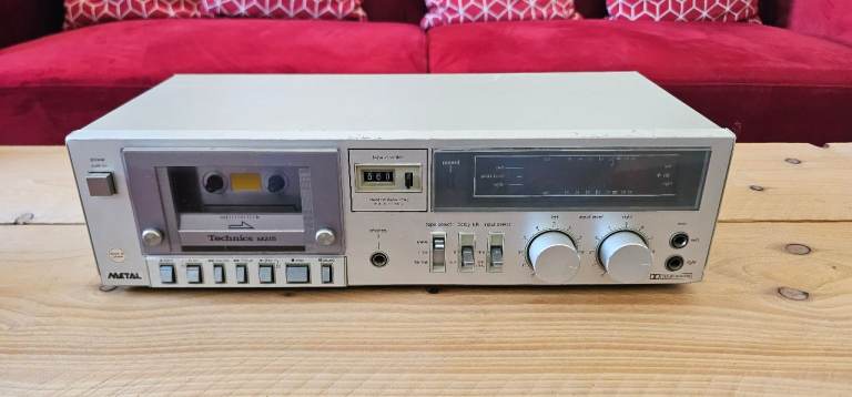 Technics RS-M215 Stereo Cassette Tape Deck Vintage Hi-Fi