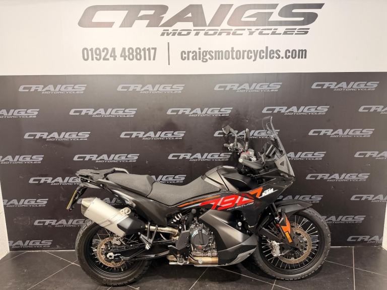 KTM 790 ADVENTURE 2024 BIKE ONLY 1200 MILES AT CRAIGS MOTORCYCLES 