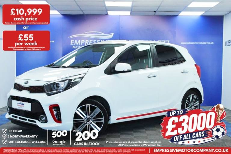 2020 Kia Picanto 1.0T GDi GT-line S 5dr HATCHBACK PETROL Manual