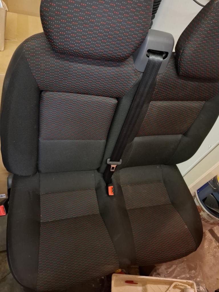 Citroen relay boxer traffic brand new double seat  never been sat On .if advert is on they are 