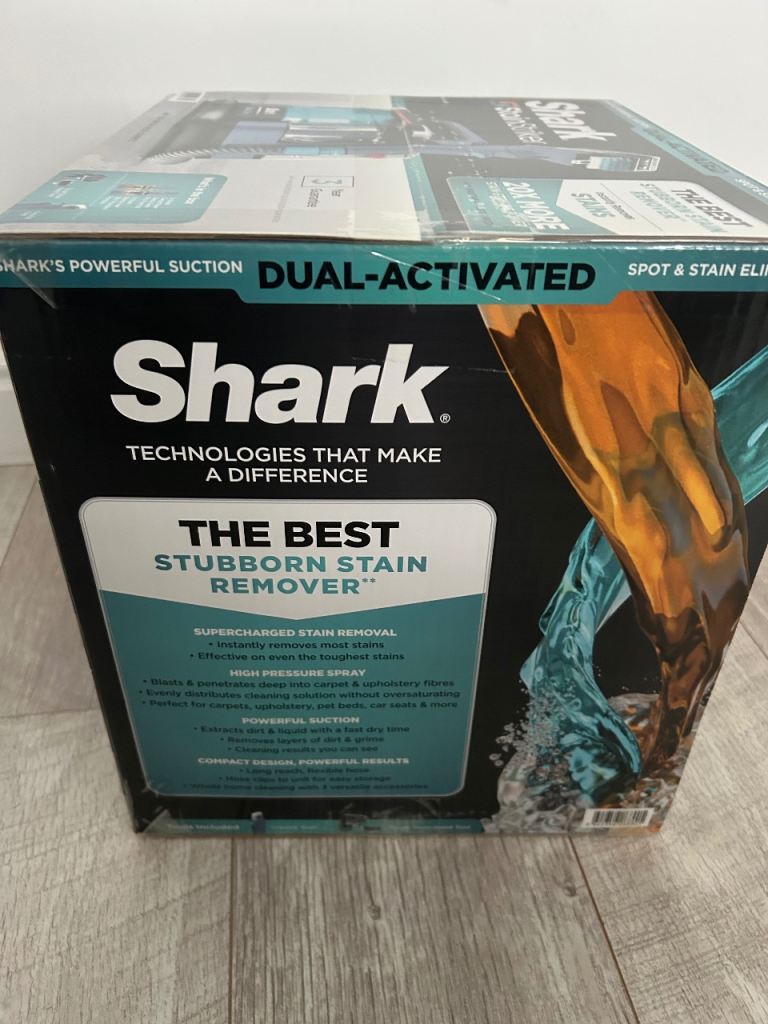 Brand new Shark stainstriker