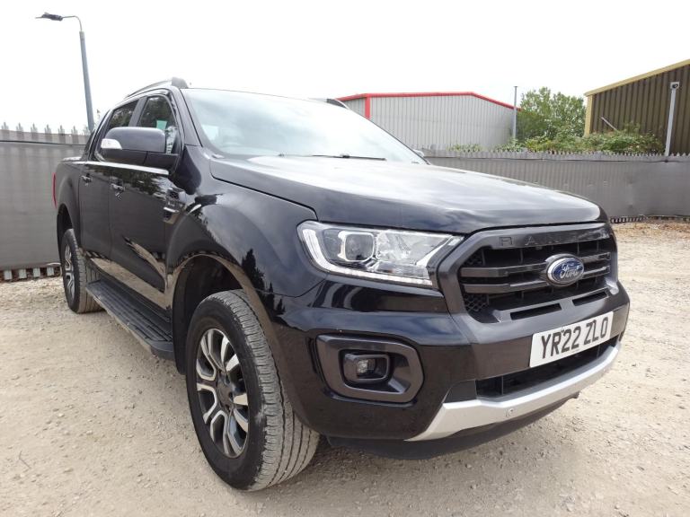 2022 22 REG FORD RANGER WILDTRAK ECOBLUE 4X4 DIESEL AUTO PICK UP DAMAGED SALVAGE