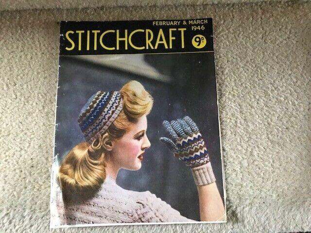 vintage copy of Stitch craft magazine