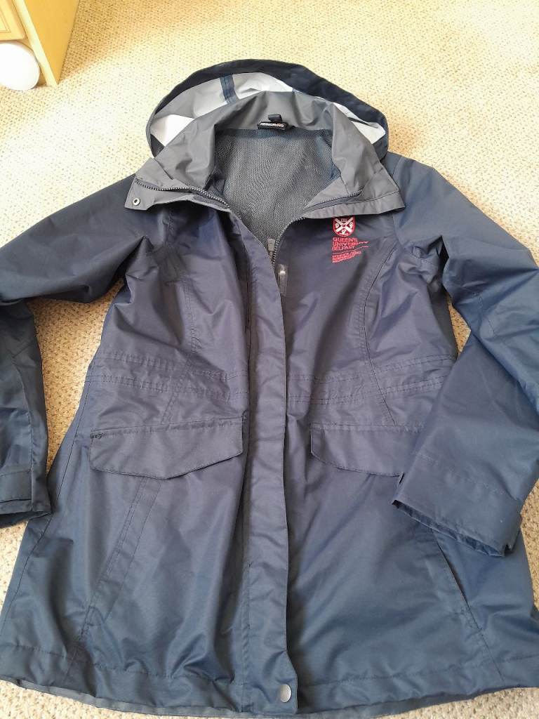 Regatta rain coat, Queens University Belfast School of Nursing and Midwifrey size 8