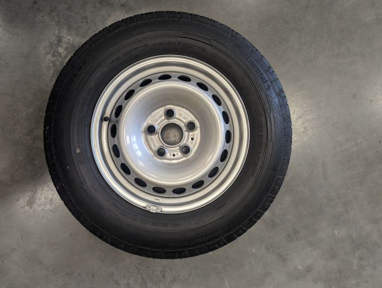 2022 VW Crafter - Delivery Mileage - Genuine Steel Wheels & Continental Tyres (Set of 4)