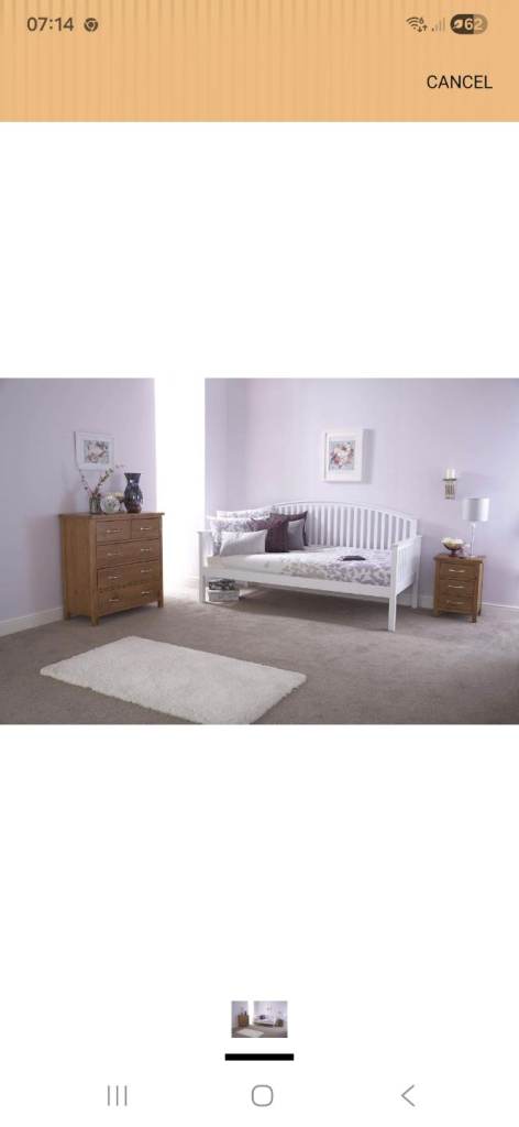 Single bed frame brand new
