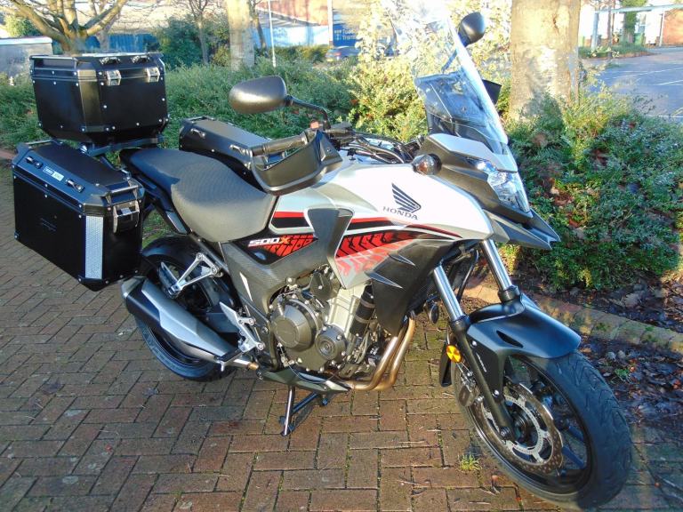 Honda CB500 XA-J 2019 Adventure Tourer fully spect loaded with extras low miles 