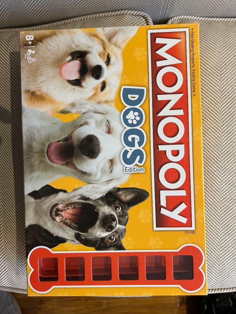 Monopoly Dogs Edition Board Game