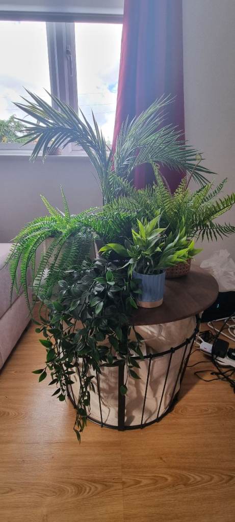 Artificial fake plants small & medium 