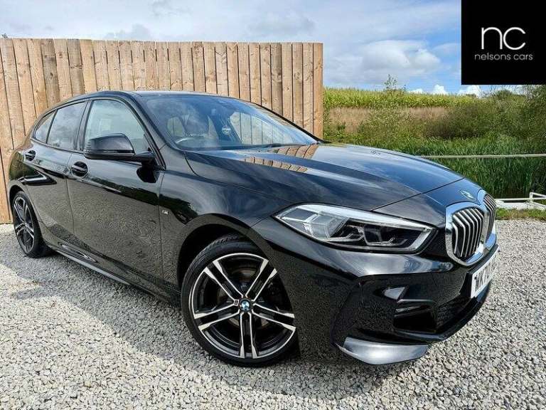2020 BMW 1 Series 118i M Sport - Full Leather - Sapphire Black - M Sport - FBMWSH - Led Hedla Hat...