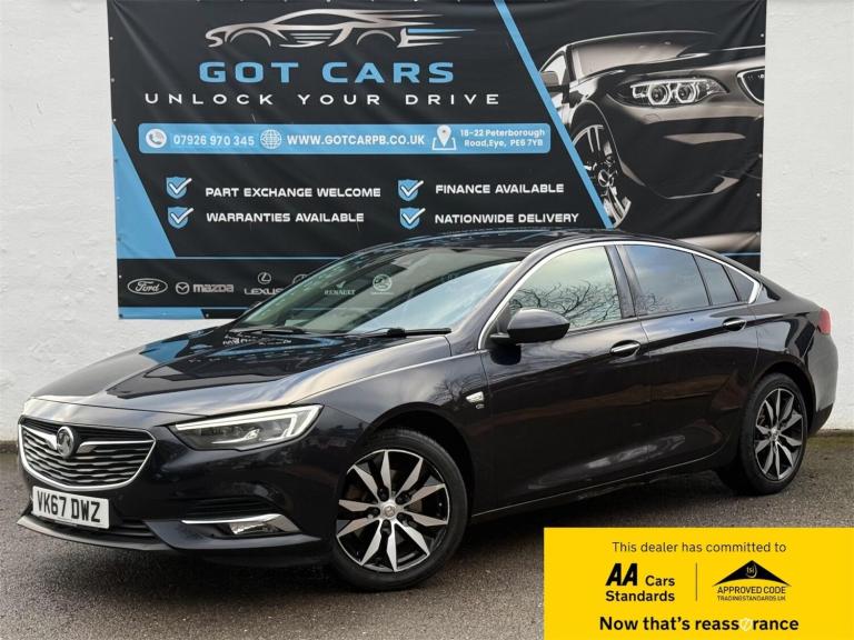  Vauxhall Insignia 1.6 Turbo D BlueInjection Elite Nav Grand Sport Euro 6 (s/s) 5dr Diesel Automatic