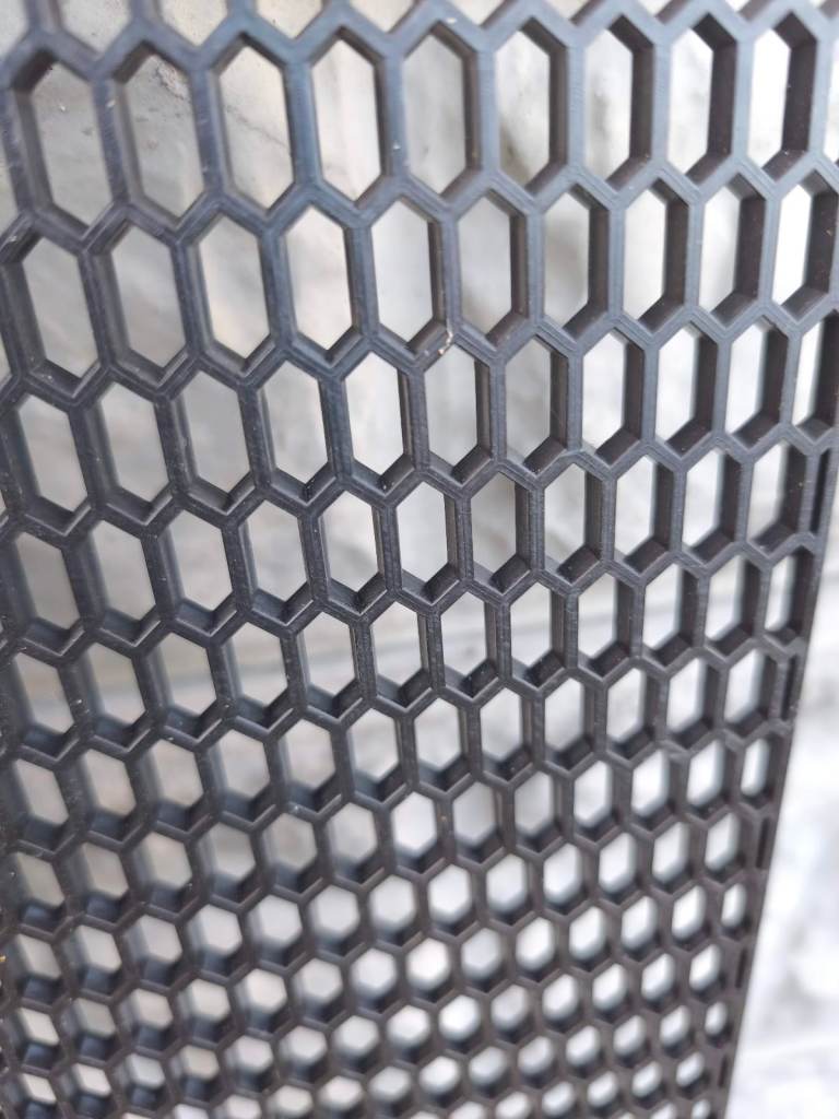 Car racing honeycomb mesh spoiler bumper vent plastic grill