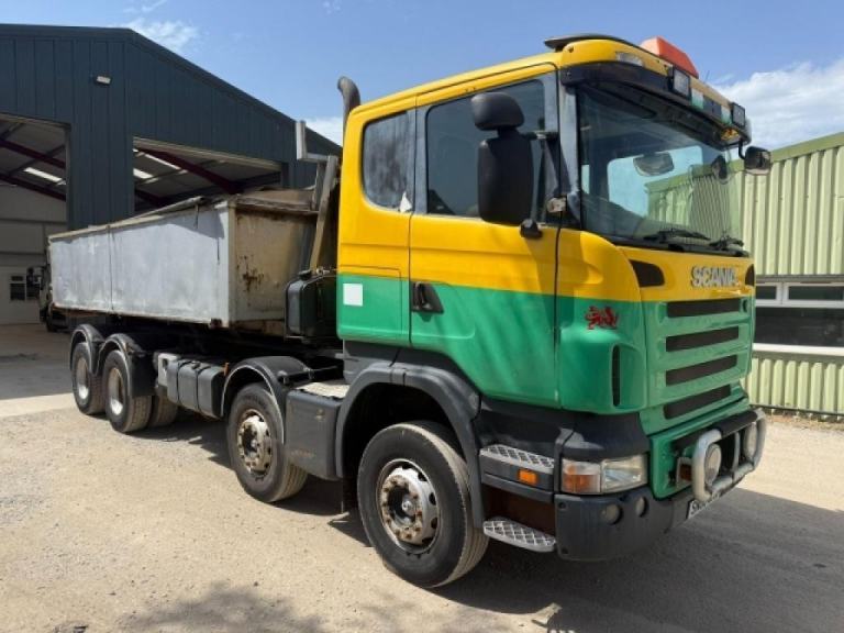 Scania R420 8x4 HOOKLIFT