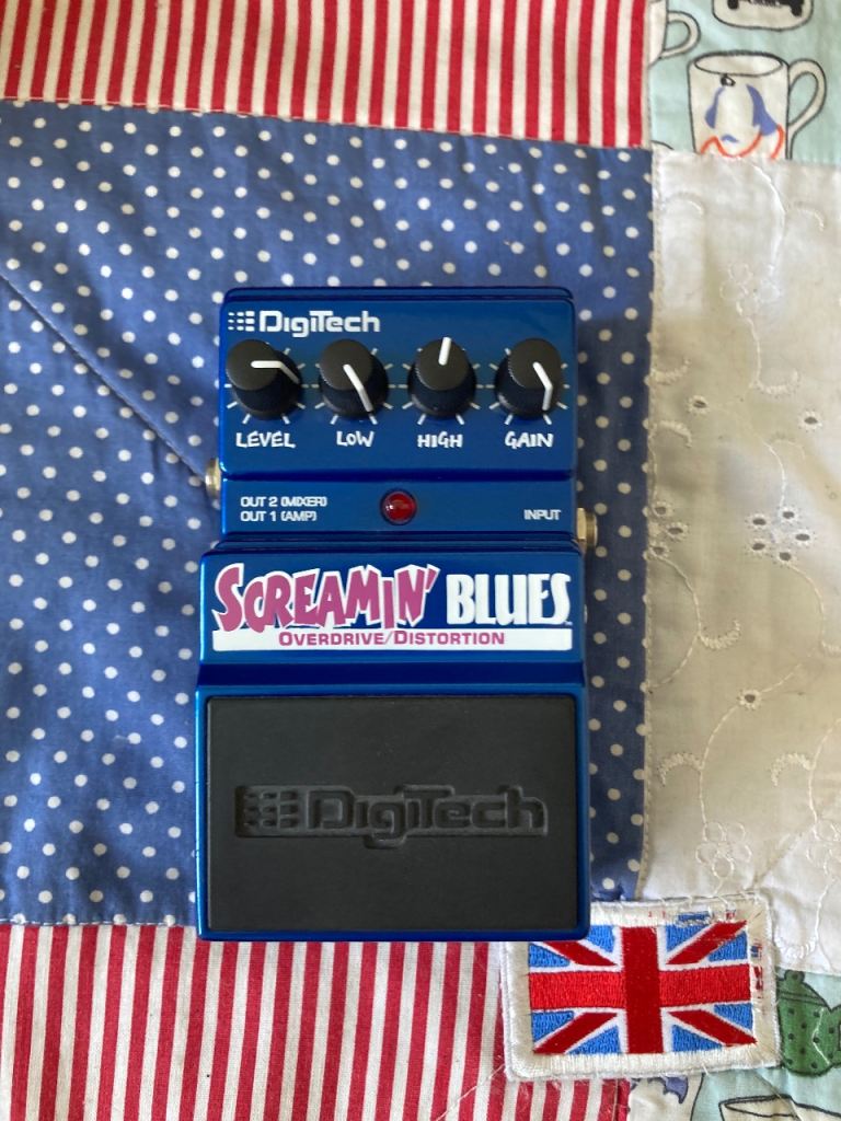 Digitech Screamin’ Blues Overdrive Pedal