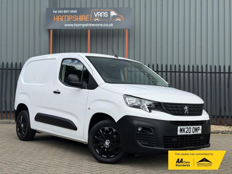 2020 Peugeot Partner 1.5 BlueHDi 1000 Professional Standard Panel Van 5dr Diesel Manual SWB Euro ...