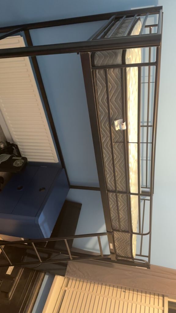 High sleeper bed with mattress 