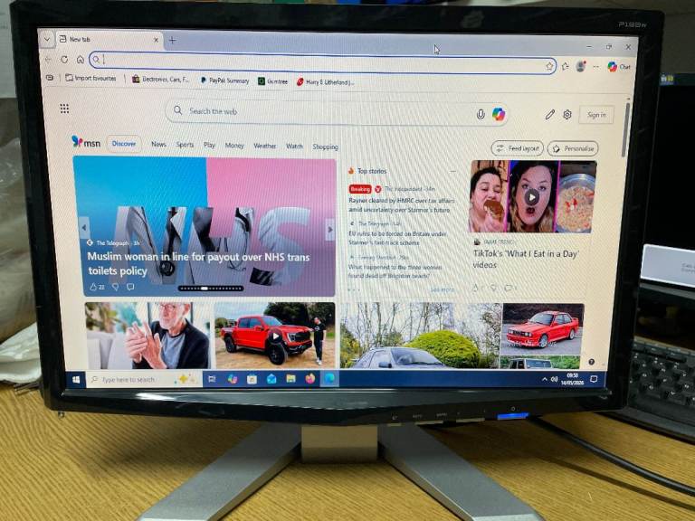 PC Computer Monitor 19 Inch Acer P193W Screen
