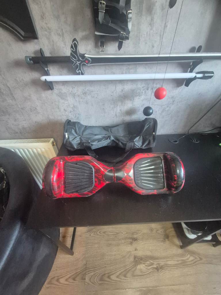 Hoverboard with seat 