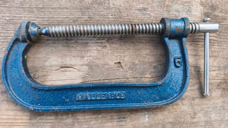 6" G clamp- 150mm malleable G clamp - Steel x 30+ just £2.50 each