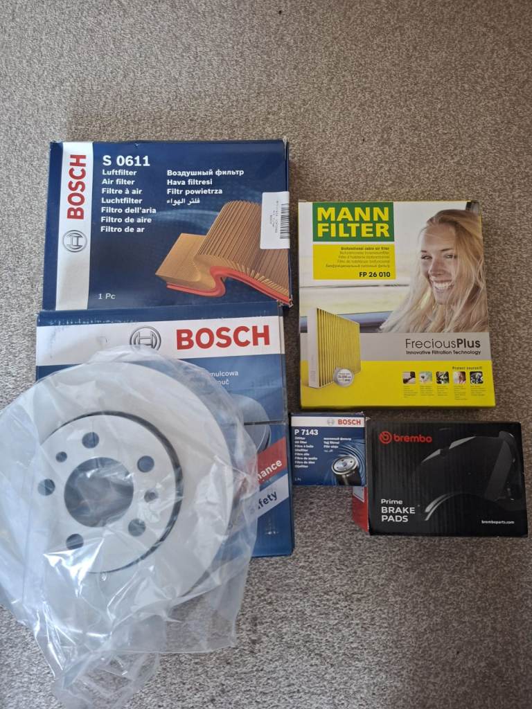 New Service Car Parts – VW / Skoda / Audi / Seat (Bosch & Brembo)