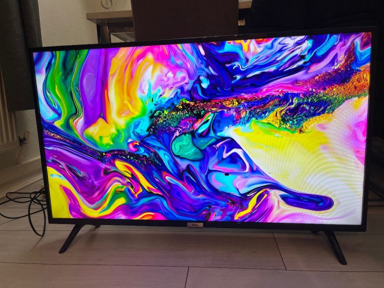 TCL 40” Full HD HDR Android Google Play Smart LED TV - Excellent Condition