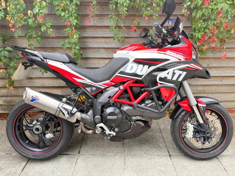 2014 /14 Ducati Multistrada 1200 S Pikes Peak £6000 Red 28827 miles. 