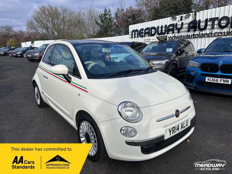 2014 Fiat 500 1.2 Lounge Euro 6 (s/s) 3dr HATCHBACK Petrol Manual