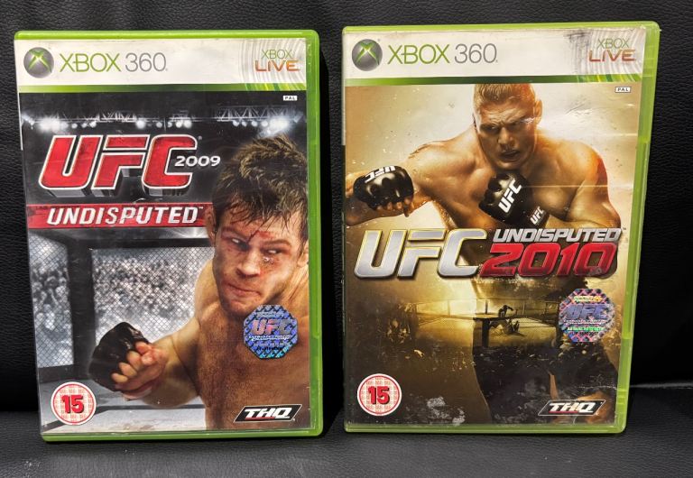 Xbox 360 - UFC Undisputed Games.