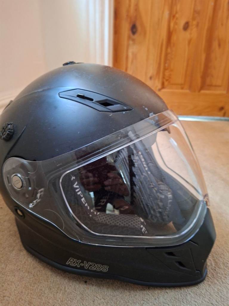 Viper motorbike helmet. Size Large excellent condition