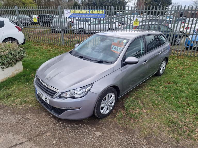 2016 Peugeot 308 1.6 HDi 6sp 100 Active 5dr Estate ** 1 Owner F.S.H. ** ESTATE Diesel Manual