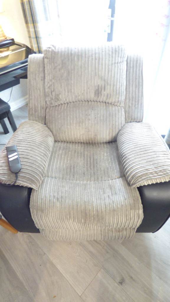 Postana Dual Motor Riser Mobility Armchair.