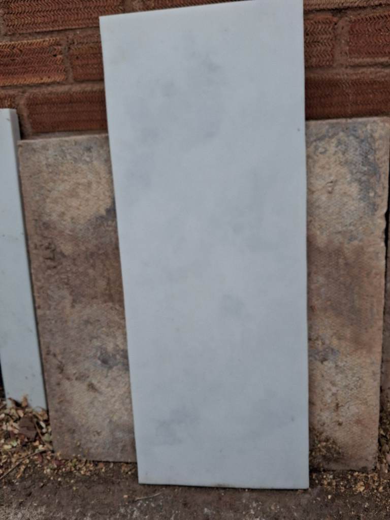 Piece of high quality white marble 