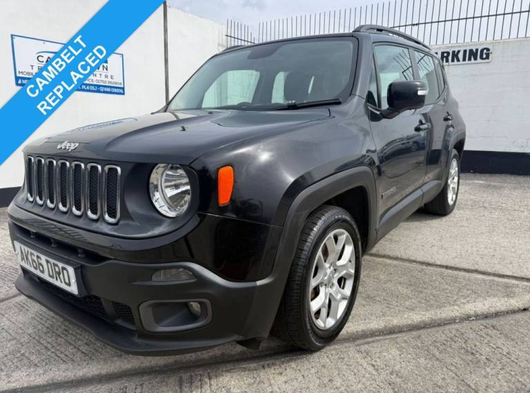2016 66 JEEP RENEGADE 1.6 MULTIJETII LONGITUDE SUV 5DR DIESEL MANUAL EURO 6 (S/S