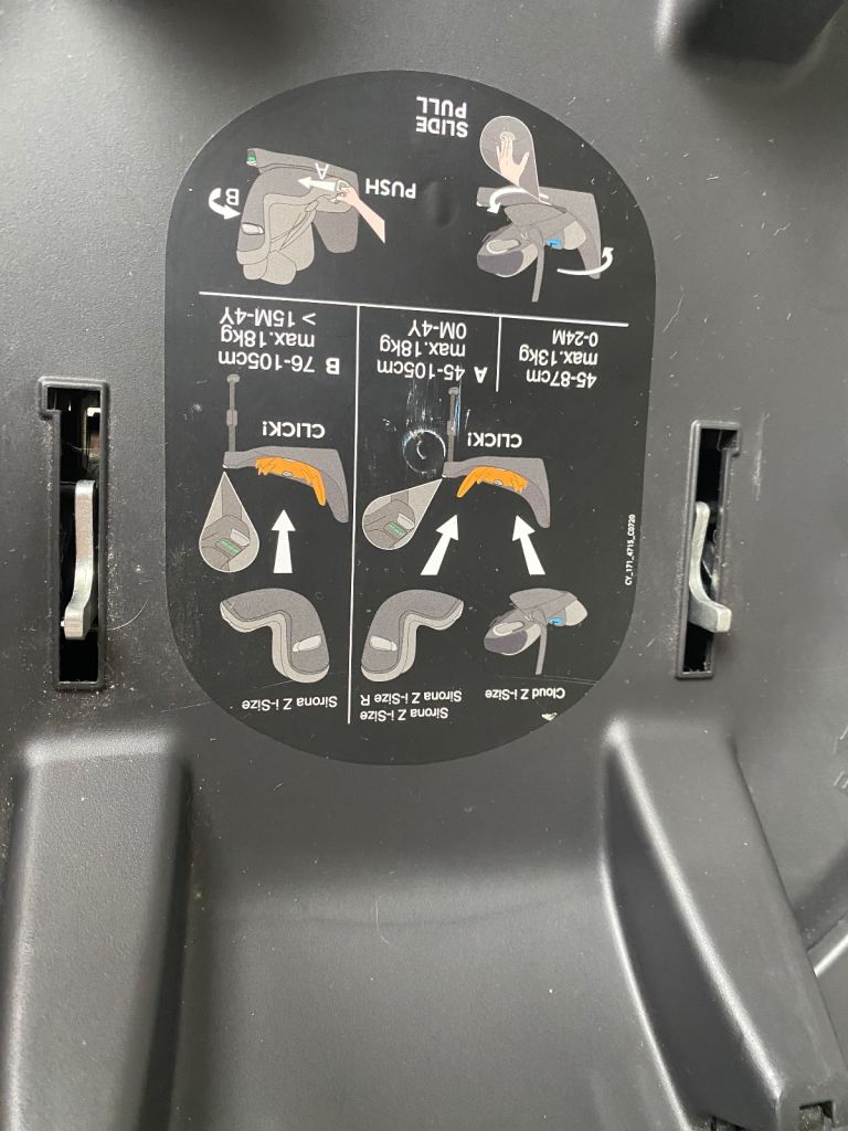 Cybex Isofix 360 rotating base