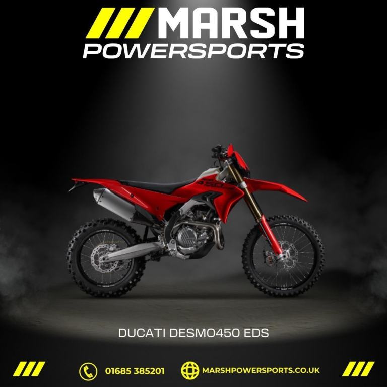 Desmo 450 EDS - Ducati Main Dealer - Reserve NOW!