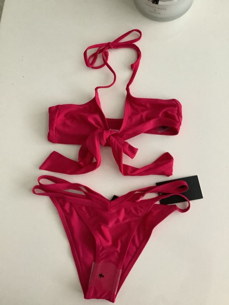 New cerise  Bikini Set – UK 6 new tag south beach rrp £32