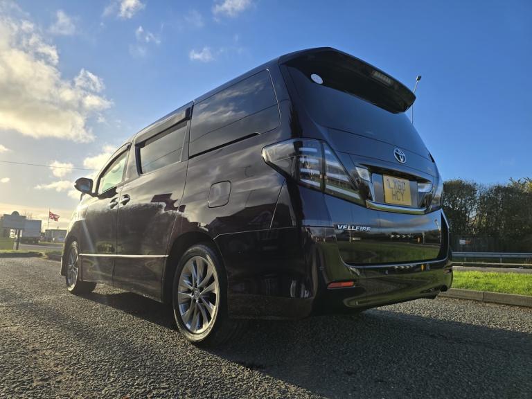2010 Toyota Vellfire G PURPLE 2.4 PETROL 2010(60) ULEZ FREE, 7 SEATERS MPV Petrol Automatic