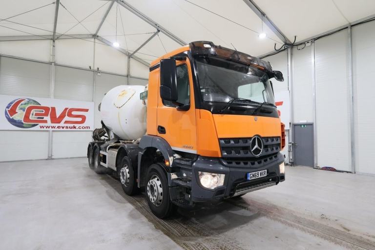 2019 (69 PLATE) Mercedes Benz Actros 3240 8x4 Euro 6 Mixers