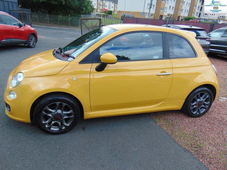 FIAT 500 1.2 500 1.2 69hp S * ONLY 34013 MILES * 8 SERVICE STAMPS * MOT AUGUST