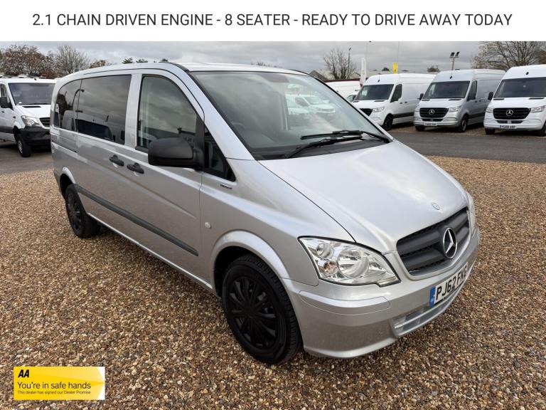 2012 Mercedes-Benz Vito 110CDI BlueEFFICIENCY 8-Seater MPV DIESEL Manual