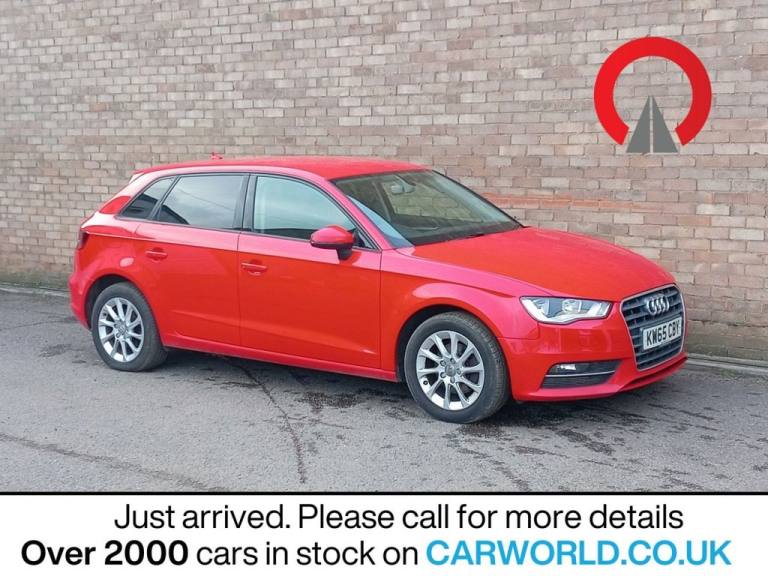 2015 Audi A3 1.6 TDI SE Sportback 5dr Diesel Manual quattro Euro 6 (s/s) (110 ps) Hatchback Diese...