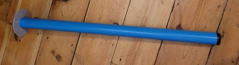 Ikea Adils blue table leg