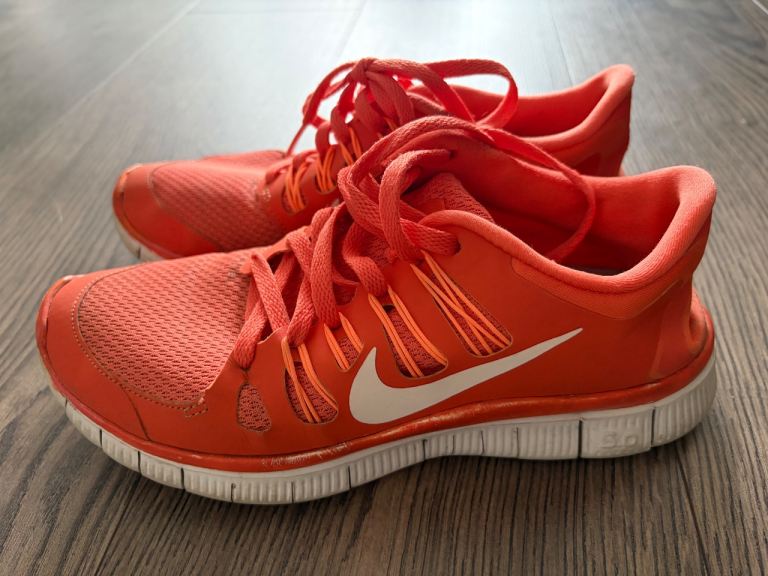 Women’s Nike Running Sneakers – Bright Coral, Never Wear Since Dry Cleaned