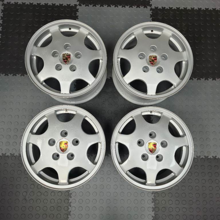 Genuine Porsche D90 16" Alloy Wheels Design 90 7J 8J 911 964 Carrera